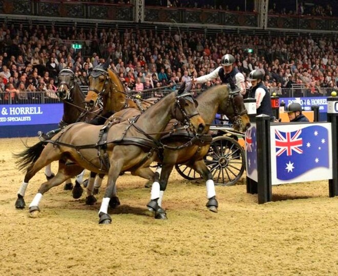 Boyd Exell wint London Olympia met wild card