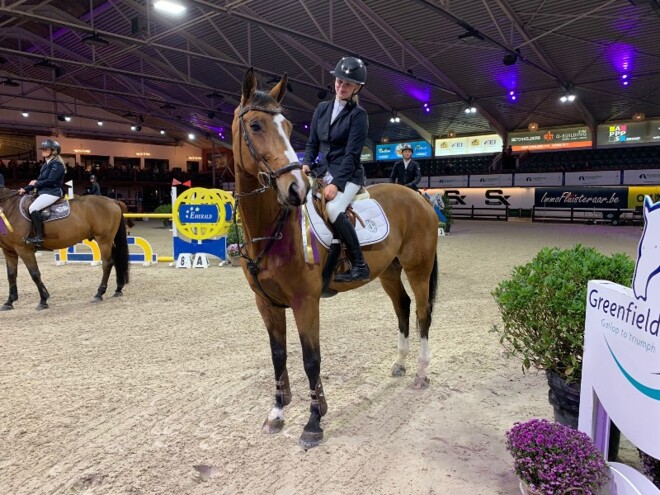 Louise Lenaerts springt naar zilver!