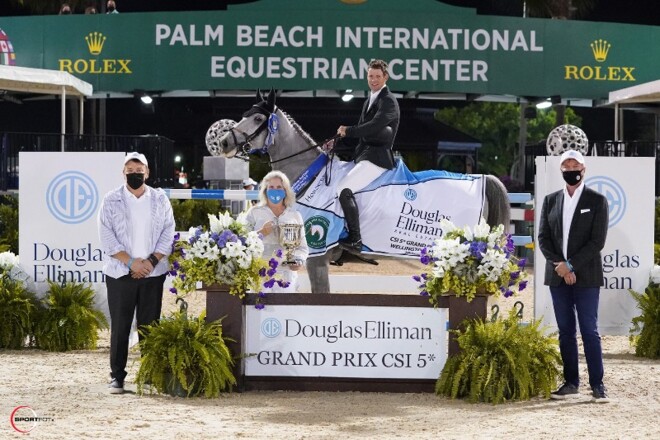Shane Sweetnam wint de CSI5* GP op het WEF!