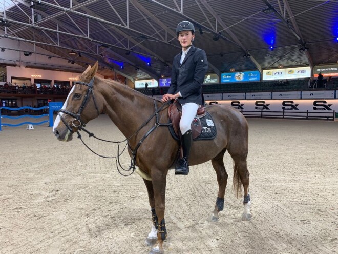 Max Sebrechts wordt 2de in CSI2* GP van Lier
