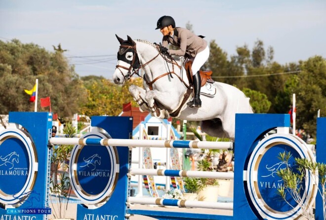 Celine Schoonbroodt 2de in CSI4*GP Vilamoura