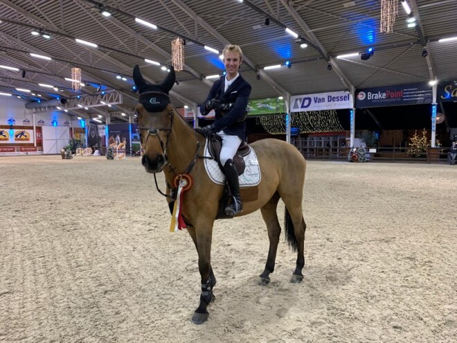 Gilles Thomas 2de in de CSI2* GP van Lier!