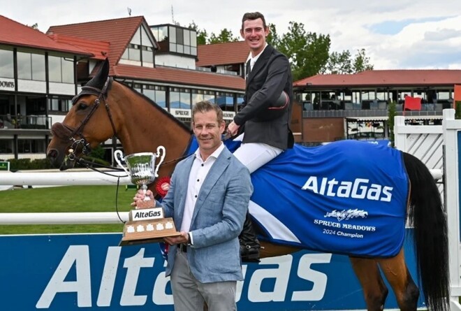 Jos Verlooy triomfeert op Spruce Meadows!