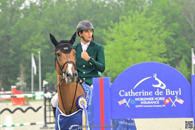 Nicola Philippaerts wordt 3de in de CSI3* GP
