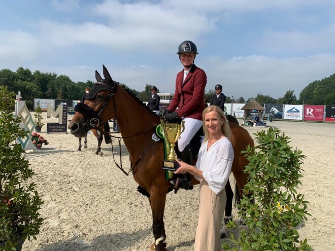 Ook Odile Gierech zorgt voor winst in Lier!