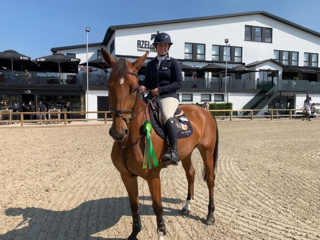 Charlotte Philippe scoort podiumplaats!