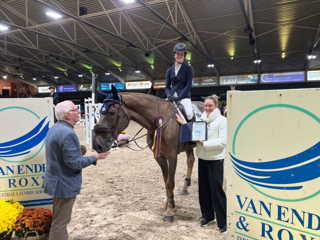 Winst voor Emilie Conter in het Azelhof!