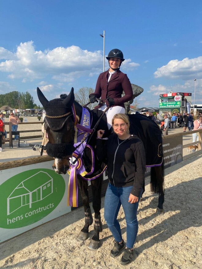 Charlotte Philippe wint de CSI3* GP in Lier!