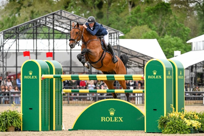 Gregory Wathelet springt naar zilver in de CSI5* GP van Windsor