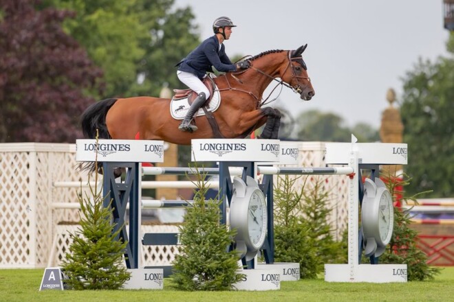 Gilles Thomas wint GP Hickstead