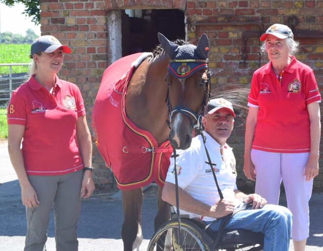 Brons voor Freddy Soete op WK Para Mennen Schildau