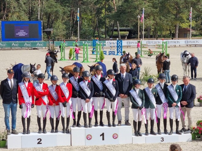 Zilver voor Belgische Juniors in Nations Cup