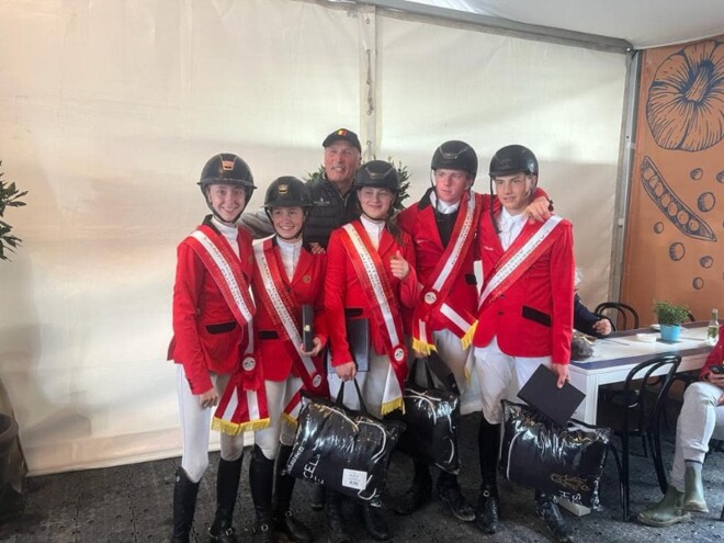 Belgische Juniors pakken goud in NC!