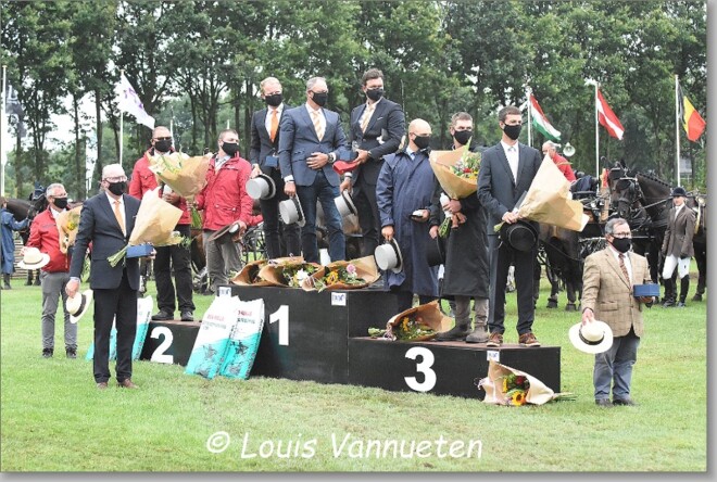 Brons voor Belgische vierspanmenners