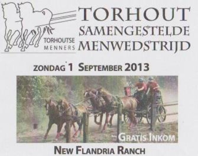 Torhout SGMW LRV, startlijsten dressuur en wegtraject