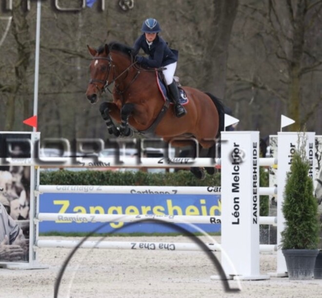 Melanie Gelin springt naar top 10-klassering