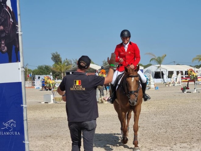 Belgische Juniors stevig aan de leiding!
