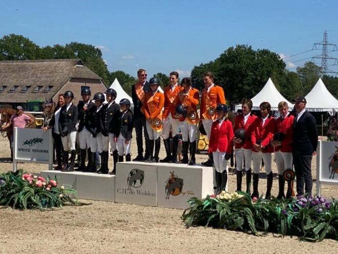 Belgische Junioren halen brons in Zuidwolde