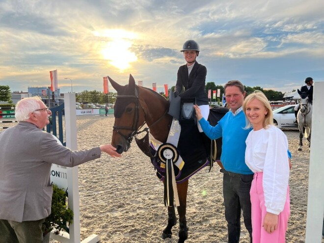 Elke Appeltans wint de Longines Rankingproef