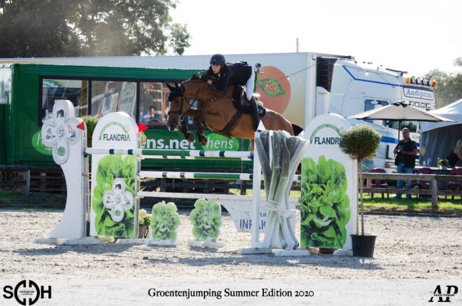 Thibeau Spits op het podium in Valkenswaard!