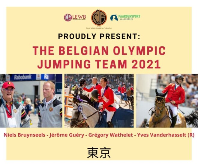 Het Belgisch Olympisch jumpingteam is bekend