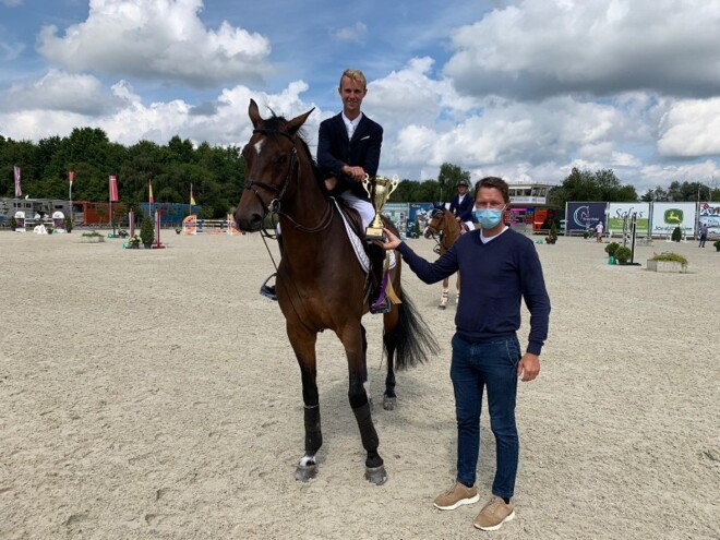 Derde keer goede keer voor Gilles Thomas!
