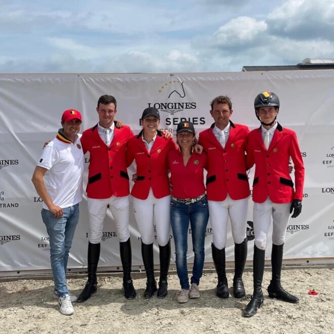 België wordt 2de in Nations Cup Uggerhalne!