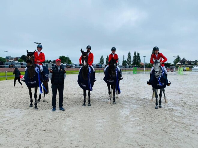Belgische Juniors winnen Nations Cup Cabourg