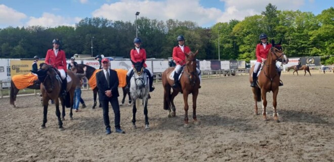 Belgische Junioren behalen zilver in Wierden