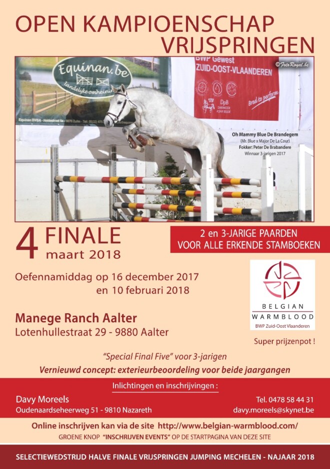 Za 16/12: eerste oefennamiddag vrijspringen