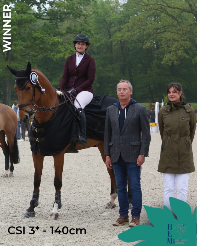 Charlotte Philippe scoort overwinning in Compiègne