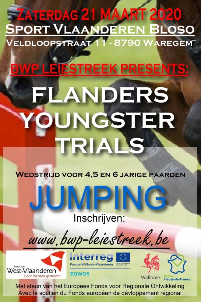 Zaterdag 21 maart: Flanders Youngster Trials