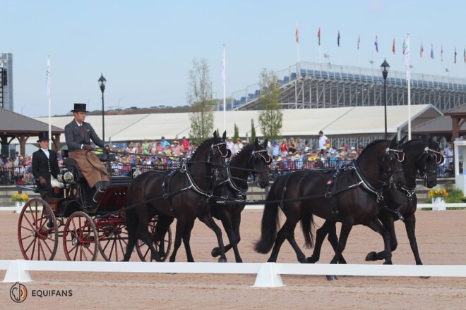 WEG: Exell wint dressuur, Simonet zesde