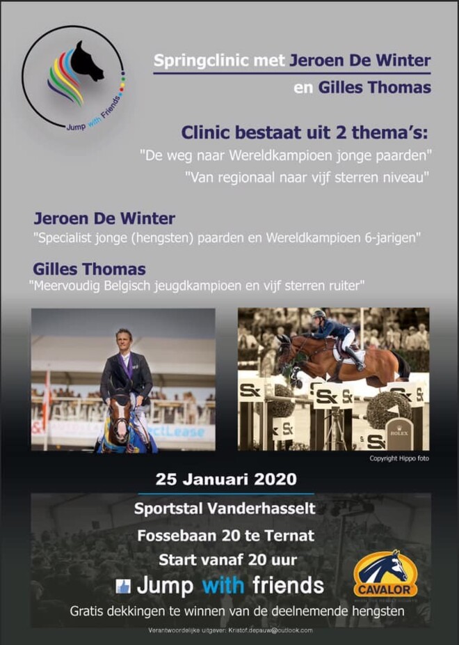 Springclinic met J. De Winter en G. Thomas