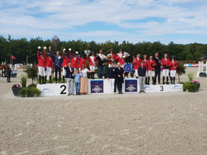 CSIOY Opglab: Ook brons voor de Young Riders