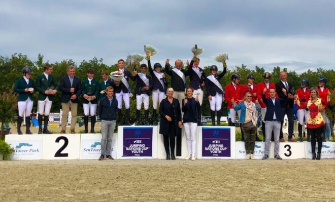 CSIOJ Opglab.: Brons voor Belgische Juniors!