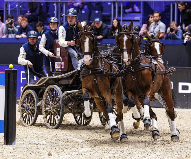 CAI-W Lyon, volle winst voor Boyd Exell, derde plaats voor Dries Degrieck