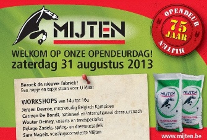 Paardenvoeders MIJTEN, opendeurdag met workshops - 31 augustus