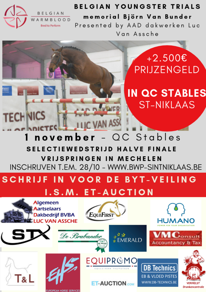 BYT ism ET-Auction: inschrijvingen geopend!