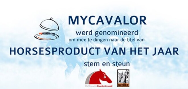 MyCavalor genomineerd