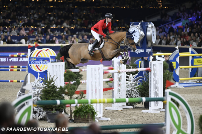 Ook Jordy van Massenhove laat zich meteen opmerken in Basel