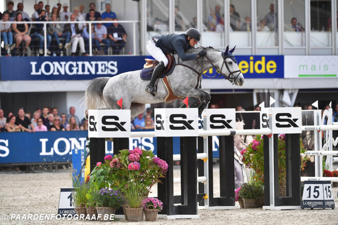 Gregory Wathelet scoort top 5-klassering in de CSI2* Grand Prix van Kronenberg