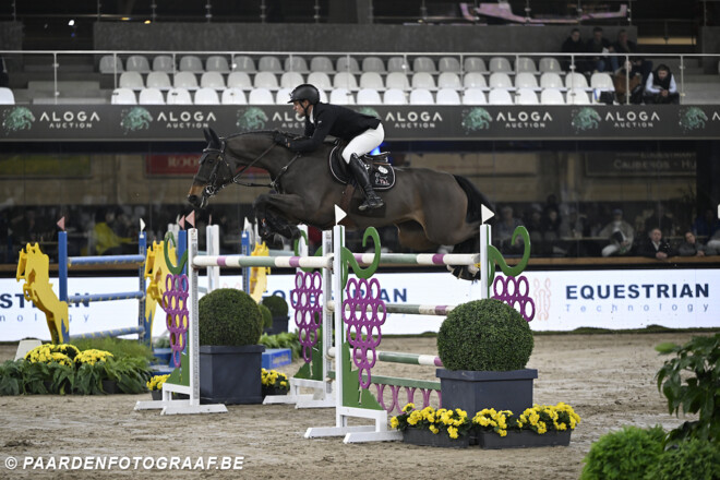 Frédéric Vernaet springt naar zilver in Lier