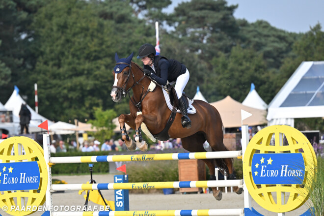 Emilie Conter start met een top 10-klassering in Rome