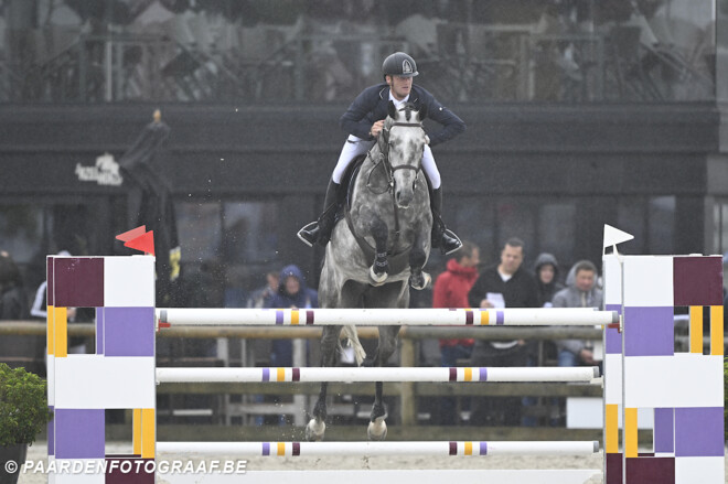 Niels Bruynseels in Belgische sterkhouder in de CSI2* Grand Prix van Canteleu