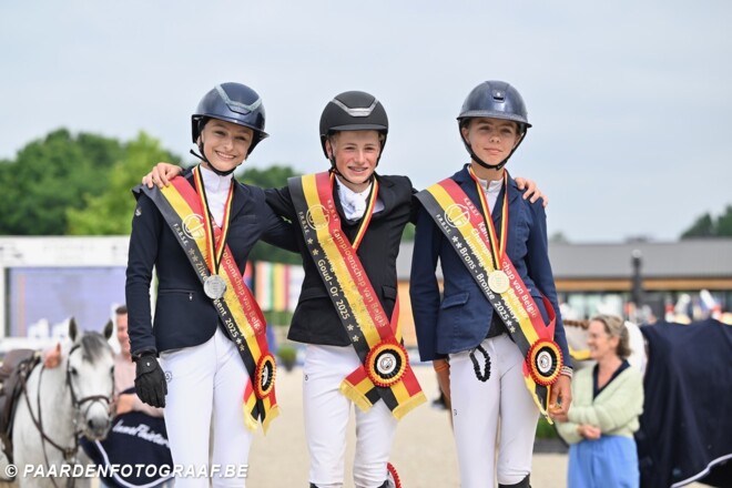 Niels Van Rossem is de nieuwe Belgische Kampioen bij de pony’s