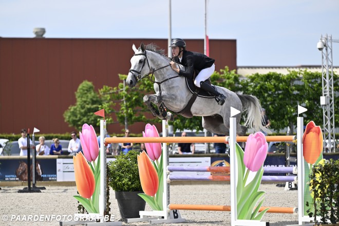 Bart Jay Junior Vandecasteele is Belgische sterkhouder in CSI3* Grand Prix van Lier