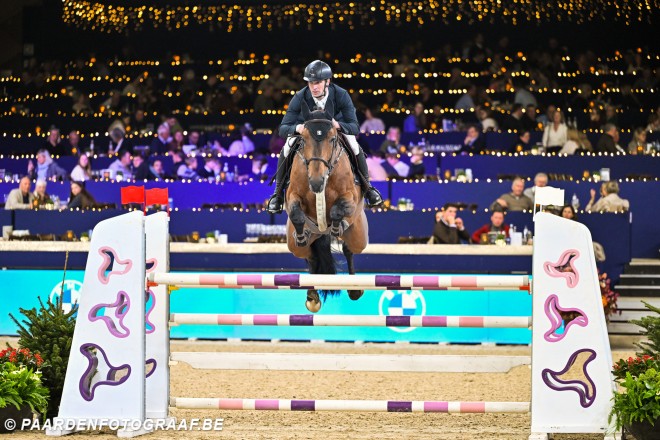 Dries Dekkers WINT de 'Zangersheide 6-jarige hengsten competitie'
