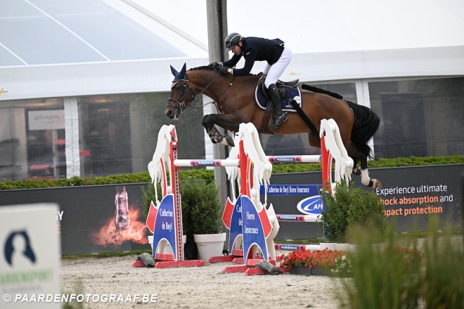 Nathan Budd springt naar podium in CSI5* Madrid