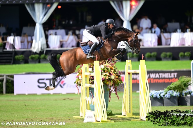 Gregory Wathelet wint 1.45m-proef op Longines Global Champions Tour of Valkenswaard